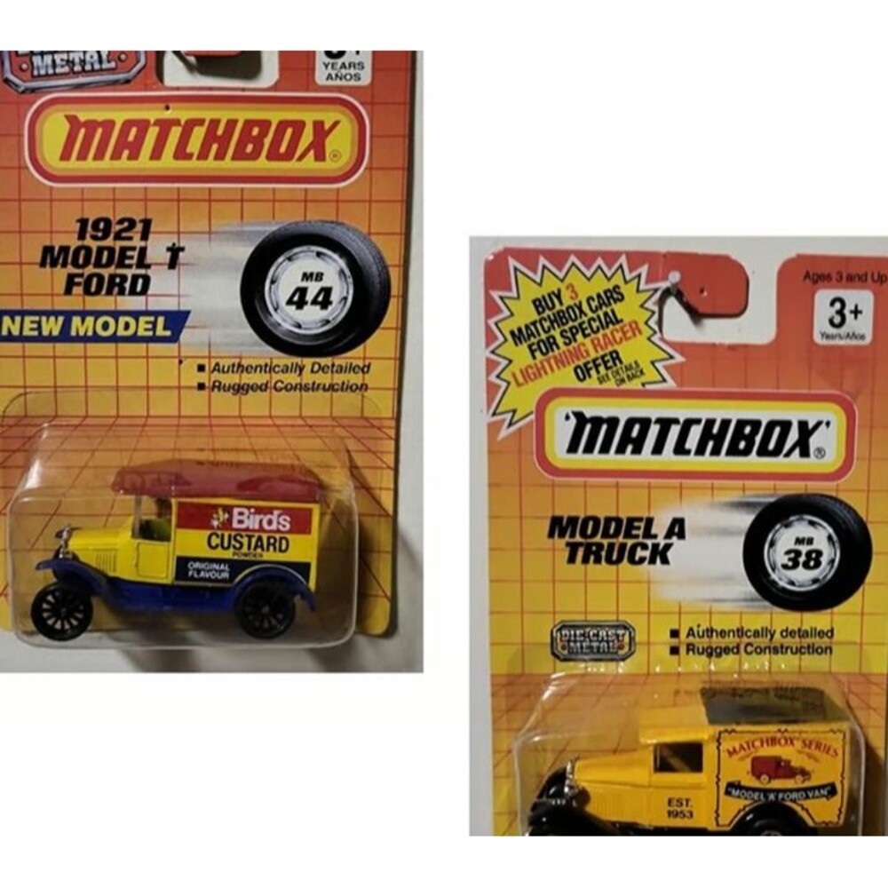 Matchbox 1921 Model T Ford & Model A Truck